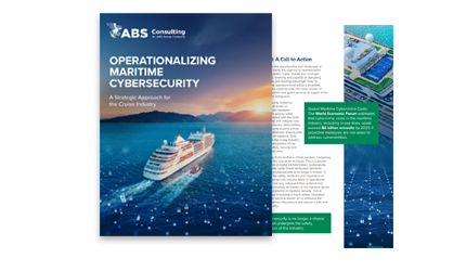 Article - Operationalizing Maritime Cybersecurity for the Cruise Industry Article - Operationalizing Maritime Cybersecurity for the Cruise Industry
