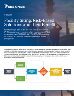 Facility Siting: Risk-Based Solutions and Their Benefits