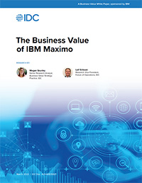 The Business Value of IBM Maximo