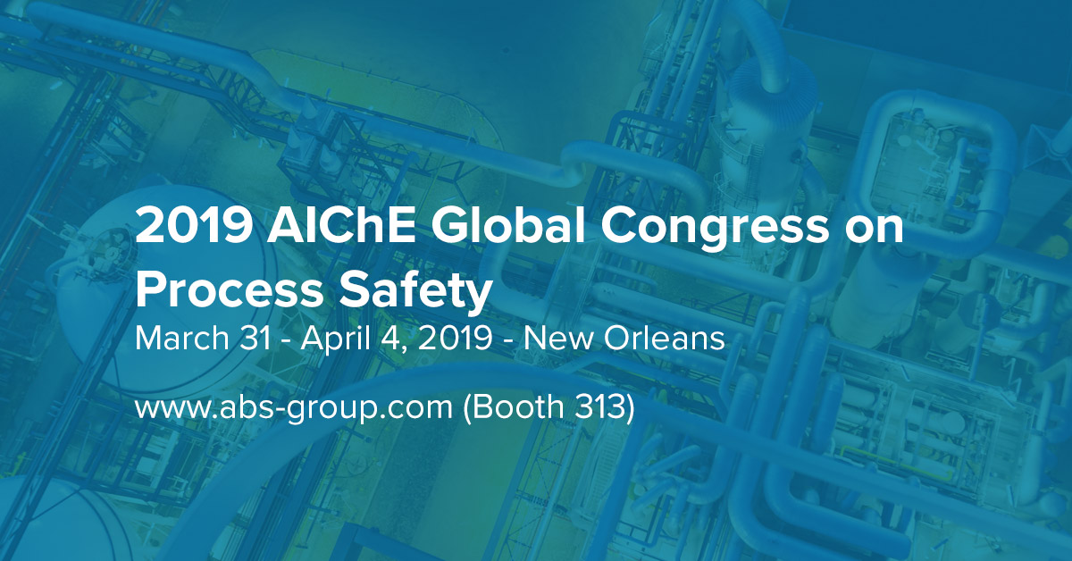 AIChE Spring Meeting and Global Congress on Process Safety